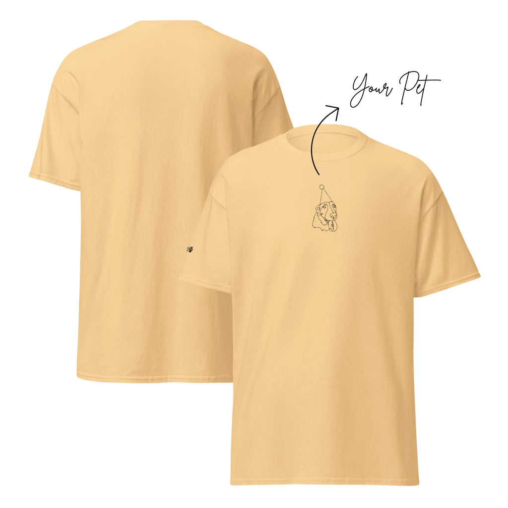 Custom Pet Embroidery T-Shirt