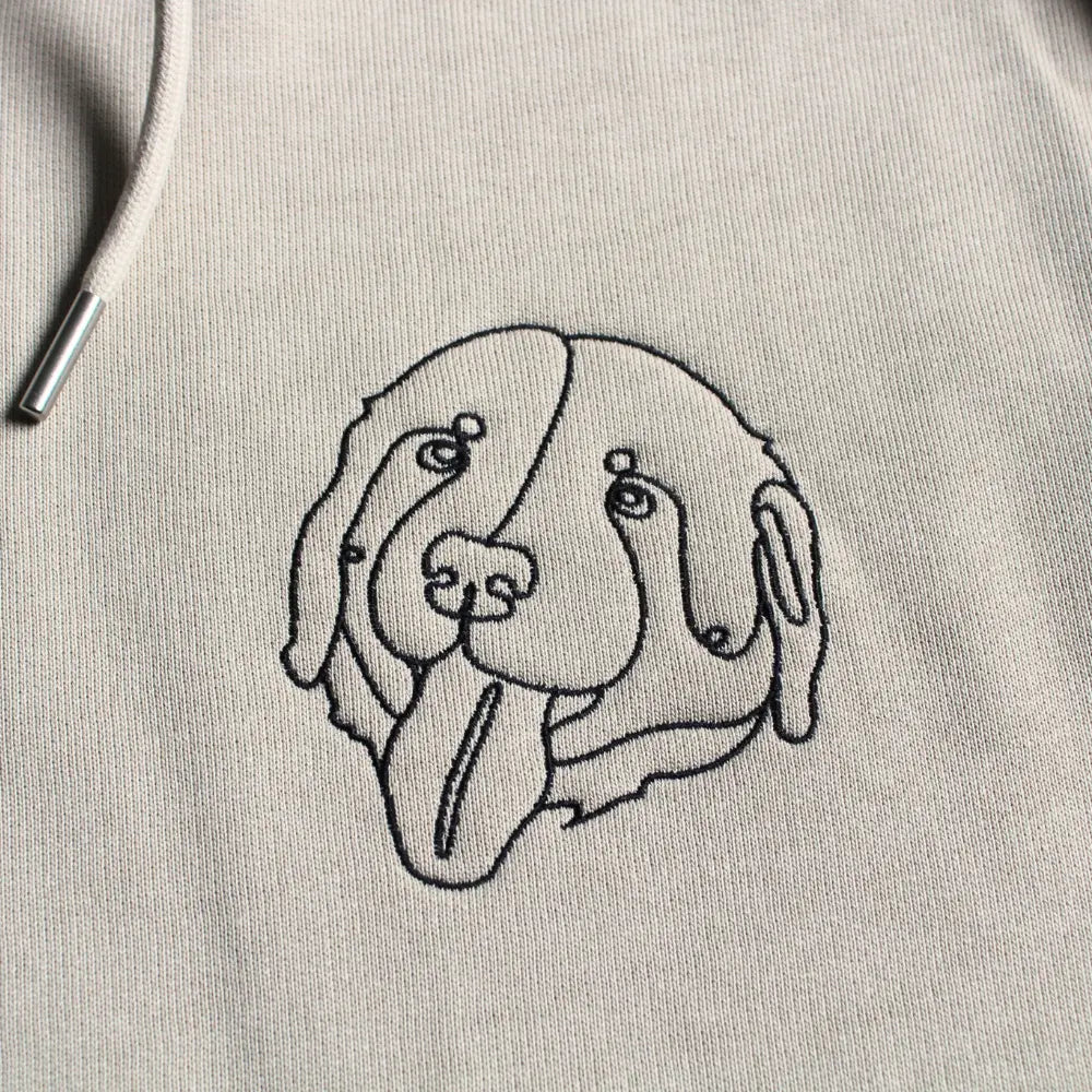 Hoodie - Side By Side