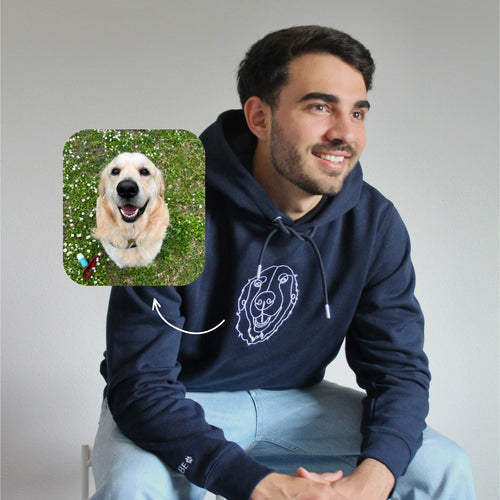 Custom Pet Embroidery Hoodie