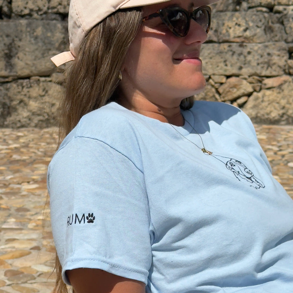 Custom Pet Embroidery T-Shirt