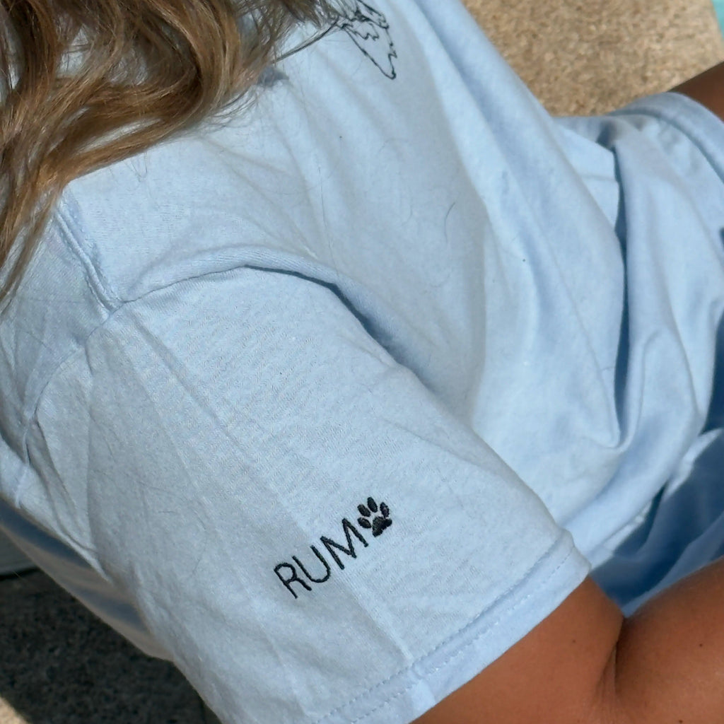 Custom Pet Embroidery T-Shirt