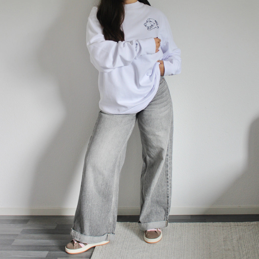 Custom Pet Embroidery Sweatshirt Small