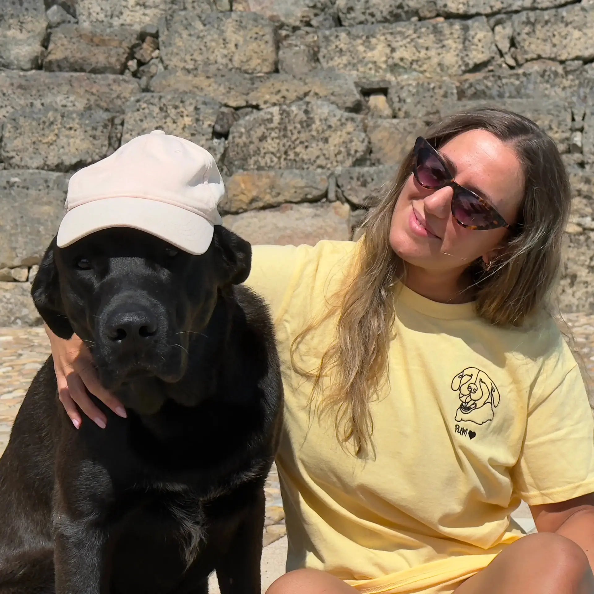 Custom Pet Embroidery T-Shirt Small