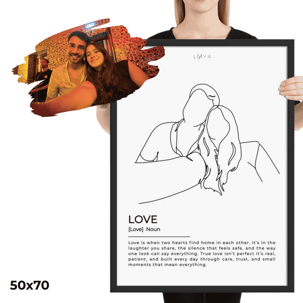 Personalised Framed Poster