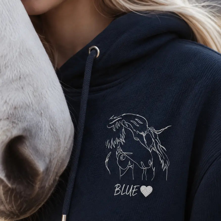 Hoodie - Side By Side