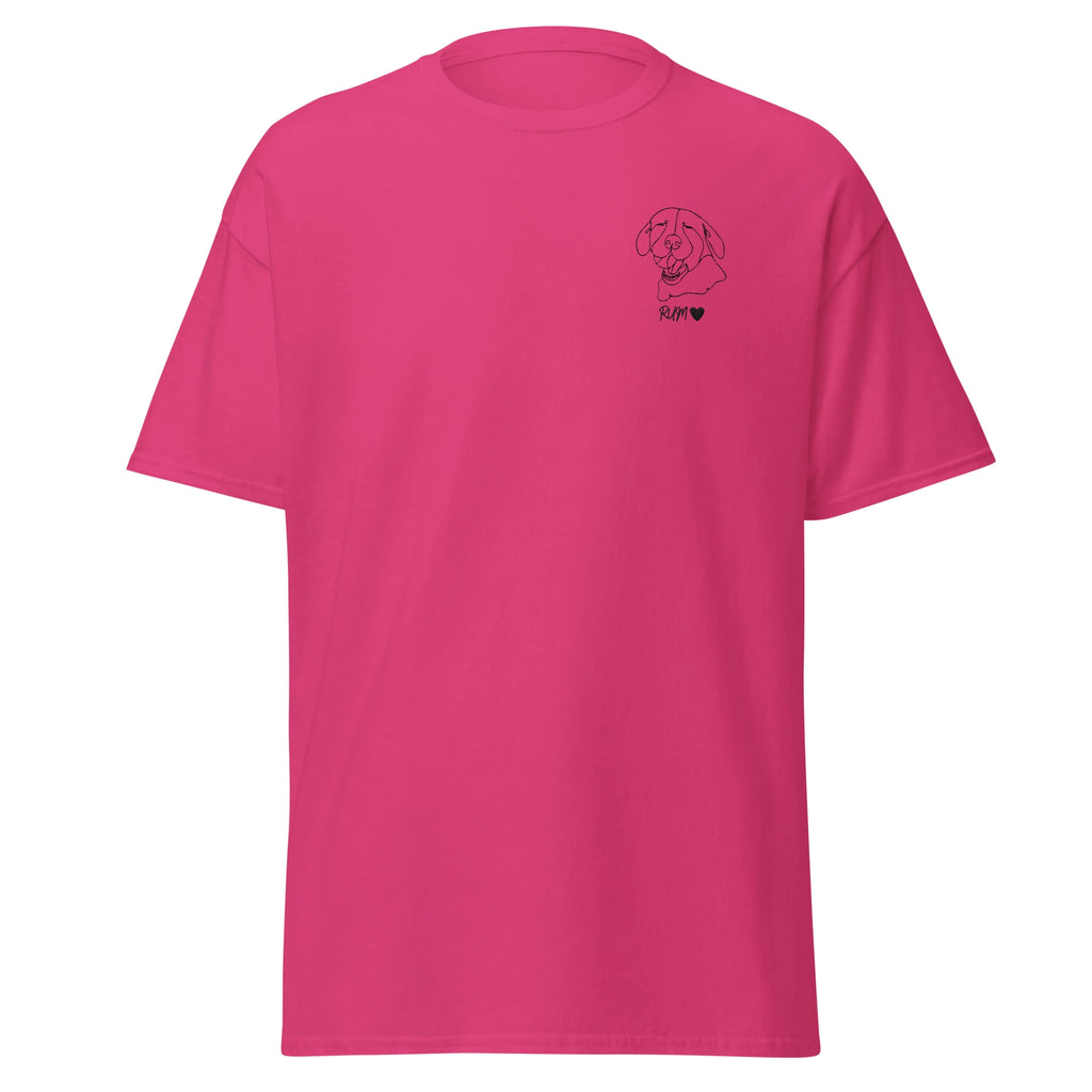 Custom Pet Embroidery T-Shirt Small