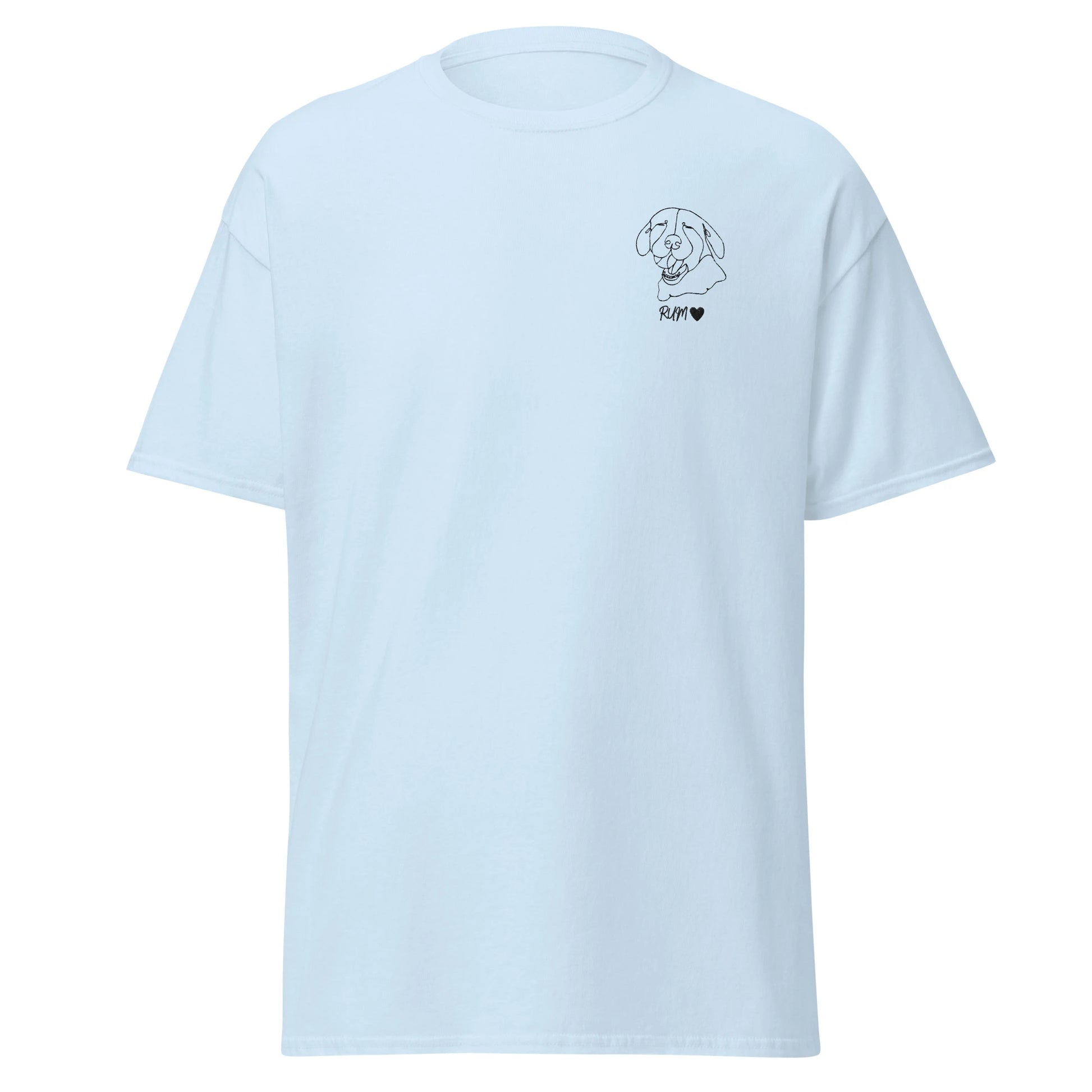 Custom Pet Embroidery T-Shirt Small
