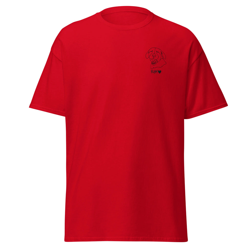 Custom Pet Embroidery T-Shirt Small